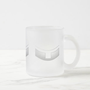 Caneca De Café Vidro Jateado 3-D Olhe o Sacerdote de Prata ou o Colar do Minist