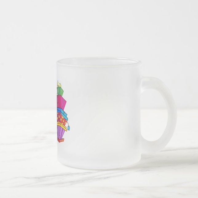 Caneca De Café Vidro Jateado 65 são bons camiseta e presentes do aniversário (Direita)