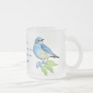 Caneca De Café Vidro Jateado 6:26 de Matthew da escritura de Encoucouraging,