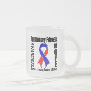 Caneca De Café Vidro Jateado A defesa importa fibrose pulmonaa