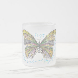 Caneca De Café Vidro Jateado A New Song