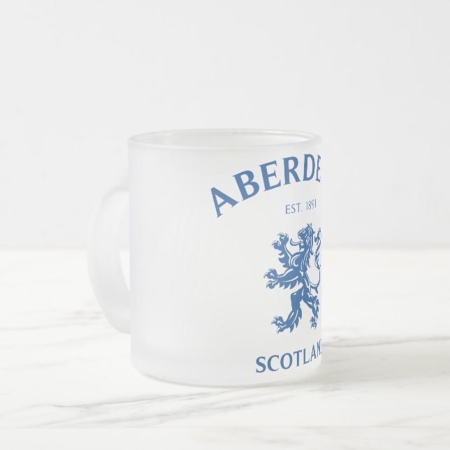 CANECA DE CAFÉ VIDRO JATEADO ABERDEEN (Frente Esquerda)