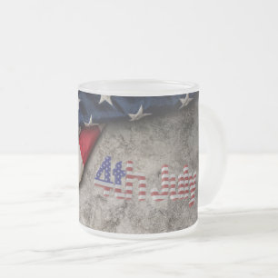 Caneca De Café Vidro Jateado Adoráveis [3D] 4º de julho