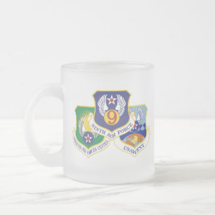 Caneca De Café Vidro Jateado AFCENT A47 Fosco Mug, 11 oz Coffee Mug