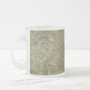 Caneca De Café Vidro Jateado Água na fotografia da Abstrato da Beach II