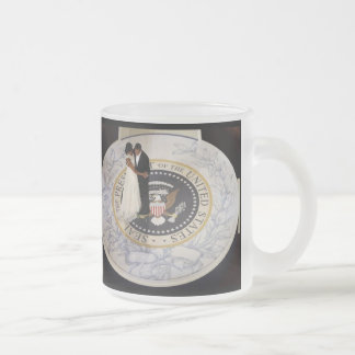 Caneca De Café Vidro Jateado América ACOPLA-SE PRIMEIRAMENTE, PRIMEIRA DANÇA