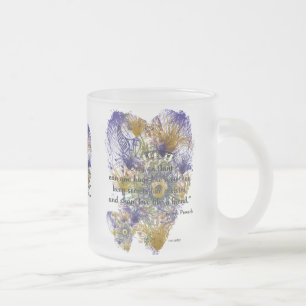 Caneca De Café Vidro Jateado Apenas para tias