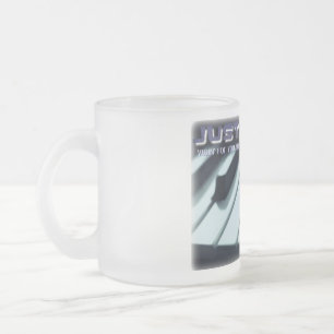 Caneca De Café Vidro Jateado Apenas Vibin'Frosty Mug