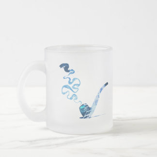 Caneca De Café Vidro Jateado Art of Pipe Smoking 2