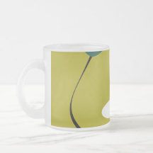Arte Botânica Abstrata Flor de Margarida Minimalis