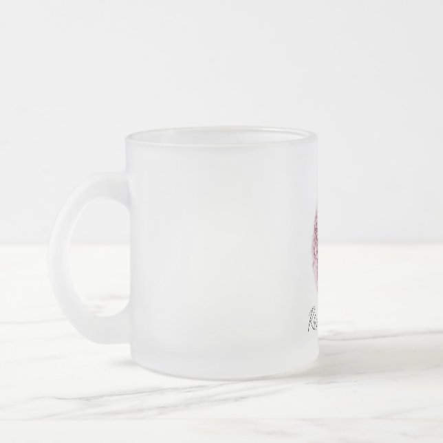 CANECA DE CAFÉ VIDRO JATEADO ARTE E DESIGN MUG (Esquerda)