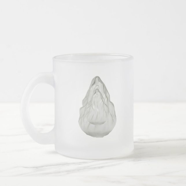 CANECA DE CAFÉ VIDRO JATEADO ARTE E DESIGN MUG (Esquerda)