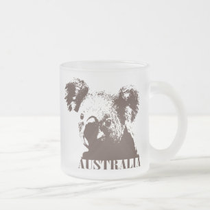 Caneca De Café Vidro Jateado Austrália
