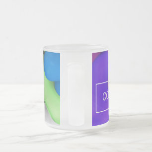 Caneca De Café Vidro Jateado Banner Mug