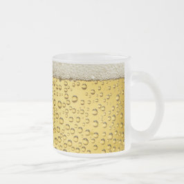 Caneca De Café Vidro Jateado Bebidas Bolhas Fosco Cama de Vidro