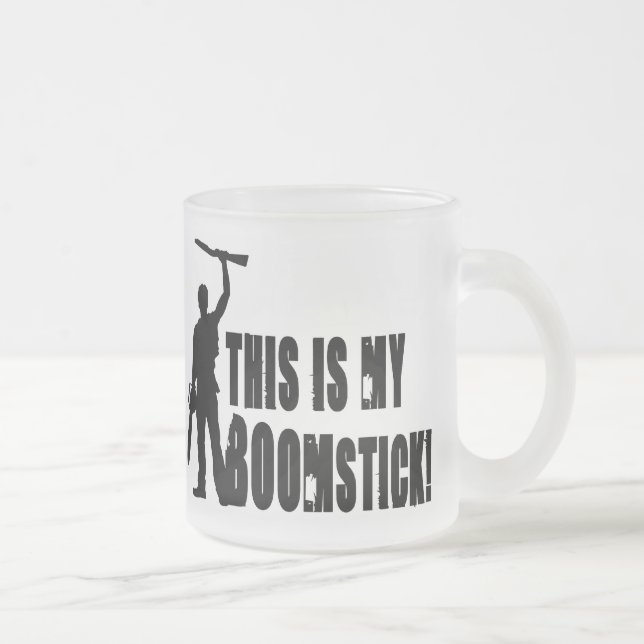 Caneca De Café Vidro Jateado Boomstick (Direita)