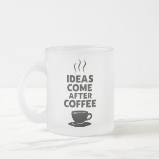 Caneca De Café Vidro Jateado Brilhância