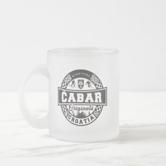 Caneca De Café Vidro Jateado Čabar Originals