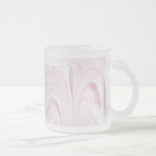 Caneca De Café Vidro Jateado Cama de vidro cattail - Abstrato