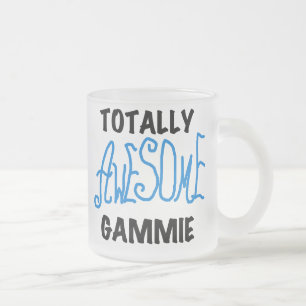 Caneca De Café Vidro Jateado Camiseta e presentes azuis totalmente
