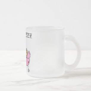 Caneca De Café Vidro Jateado Camisetas Irmã Mais Nova Com Irmã Mais Velha