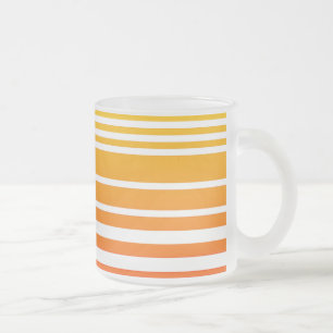 Caneca De Café Vidro Jateado Caneca de Vidro Fosco com Código de Barras Colorid