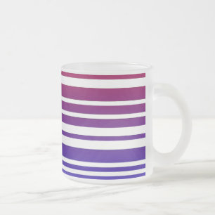 Caneca De Café Vidro Jateado Caneca de Vidro Fosco com Código de Barras Colorid