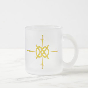 Caneca De Café Vidro Jateado Caneca de Vidro Fosco SCA Nottinghill Coill