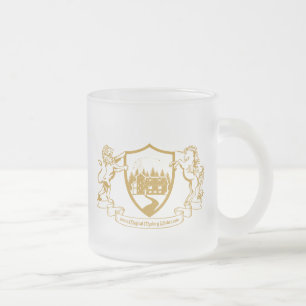 Caneca De Café Vidro Jateado Caneca de Vidro Jateado
