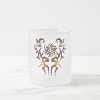 Caneca De Café Vidro Jateado Caneca de Vidro Kaoss