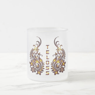 Caneca De Café Vidro Jateado Caneca de Vidro Teloss