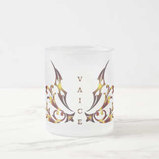 Caneca De Café Vidro Jateado Caneca de Vidro VaIce