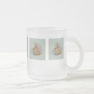 Caneca De Café Vidro Jateado Caneta COCH SHELL (fosco de vidro)