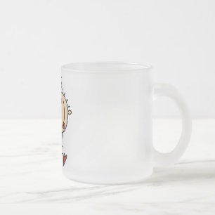 Caneca De Café Vidro Jateado Chef Masculino