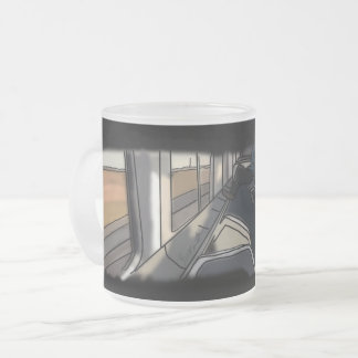 Caneca De Café Vidro Jateado Chicago, IL Amtrak mug