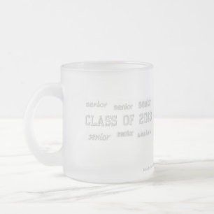 Caneca De Café Vidro Jateado Classe de Mug 2013
