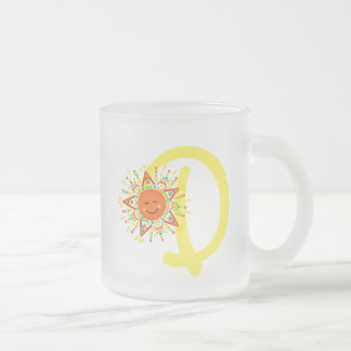 Caneca De Café Vidro Jateado Combustível feliz "D"