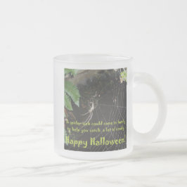 Caneca De Café Vidro Jateado Conjunto de Variedades de Vidro de Aranha Hallowee