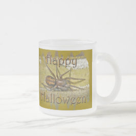 Caneca De Café Vidro Jateado Conjunto de Variedades de Vidro de Aranha Hallowee