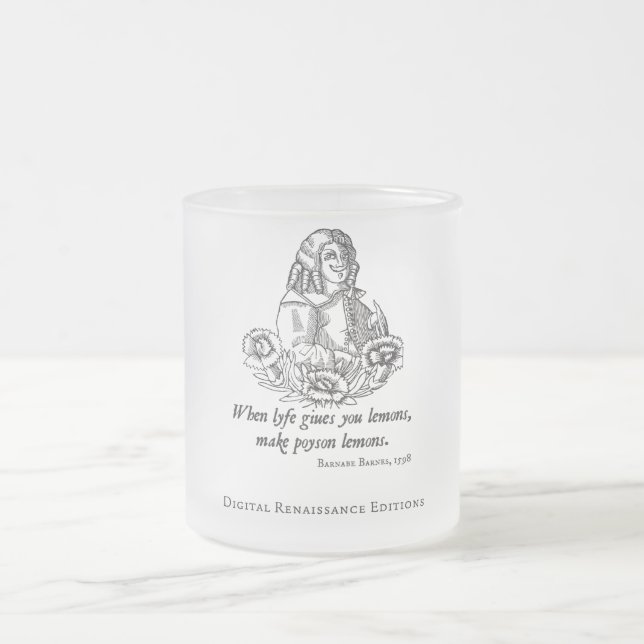 Caneca De Café Vidro Jateado Conselho da idade de S (t) (Centro)