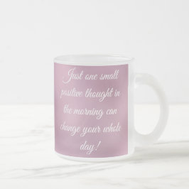 CANECA DE CAFÉ VIDRO JATEADO COTAS MOTIVATIVAS CAFÉ MUG