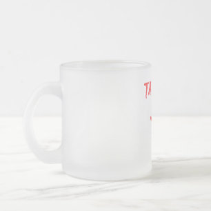 Caneca De Café Vidro Jateado Creative Design Mug