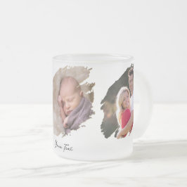 Caneca De Café Vidro Jateado Criar Bebidas Frio Quentes de Texto e Fotografia P