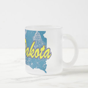 Caneca De Café Vidro Jateado Dakota do Sul