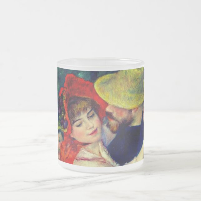 Caneca De Café Vidro Jateado Dança em Boudonal Pierre Renoir (Centro)