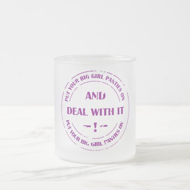 Caneca De Café Vidro Jateado deal with pressure  (Centro)