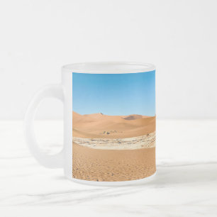 Caneca De Café Vidro Jateado Deserto de Namib