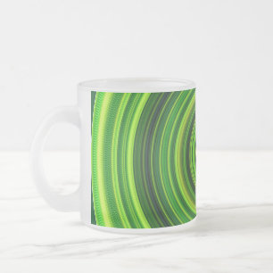 Caneca De Café Vidro Jateado Design- 64555 Geométrico