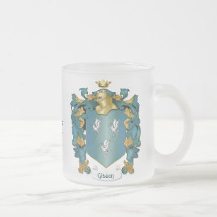 Caneca De Café Vidro Jateado Detenção da Família Gibson - Personalizar texto