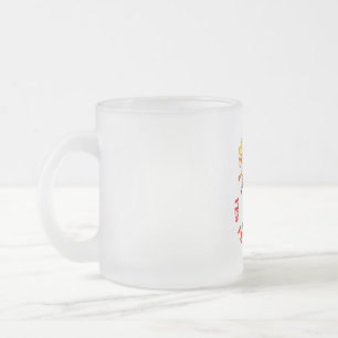 CANECA DE CAFÉ VIDRO JATEADO DONALD TRUMP - SIM, SOU UMA GAROTA TRUMP